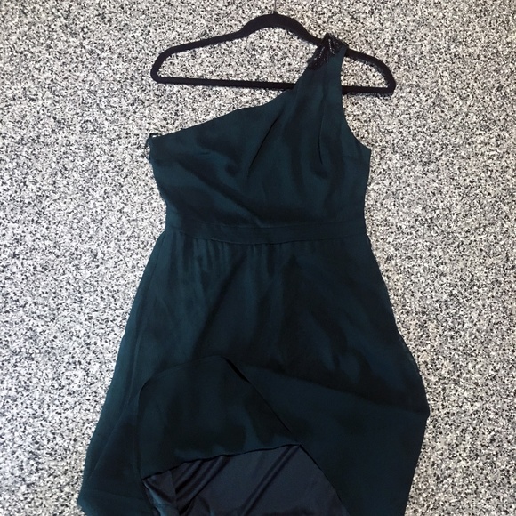Smart Set โฆ One Shoulder Unworn Midi Green Dress (size 6) - Picture 2 of 6